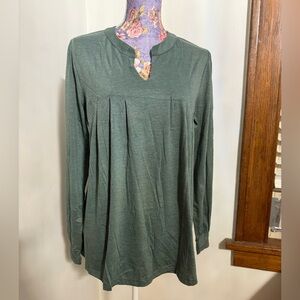 Chic Forest Green Women's Tunic